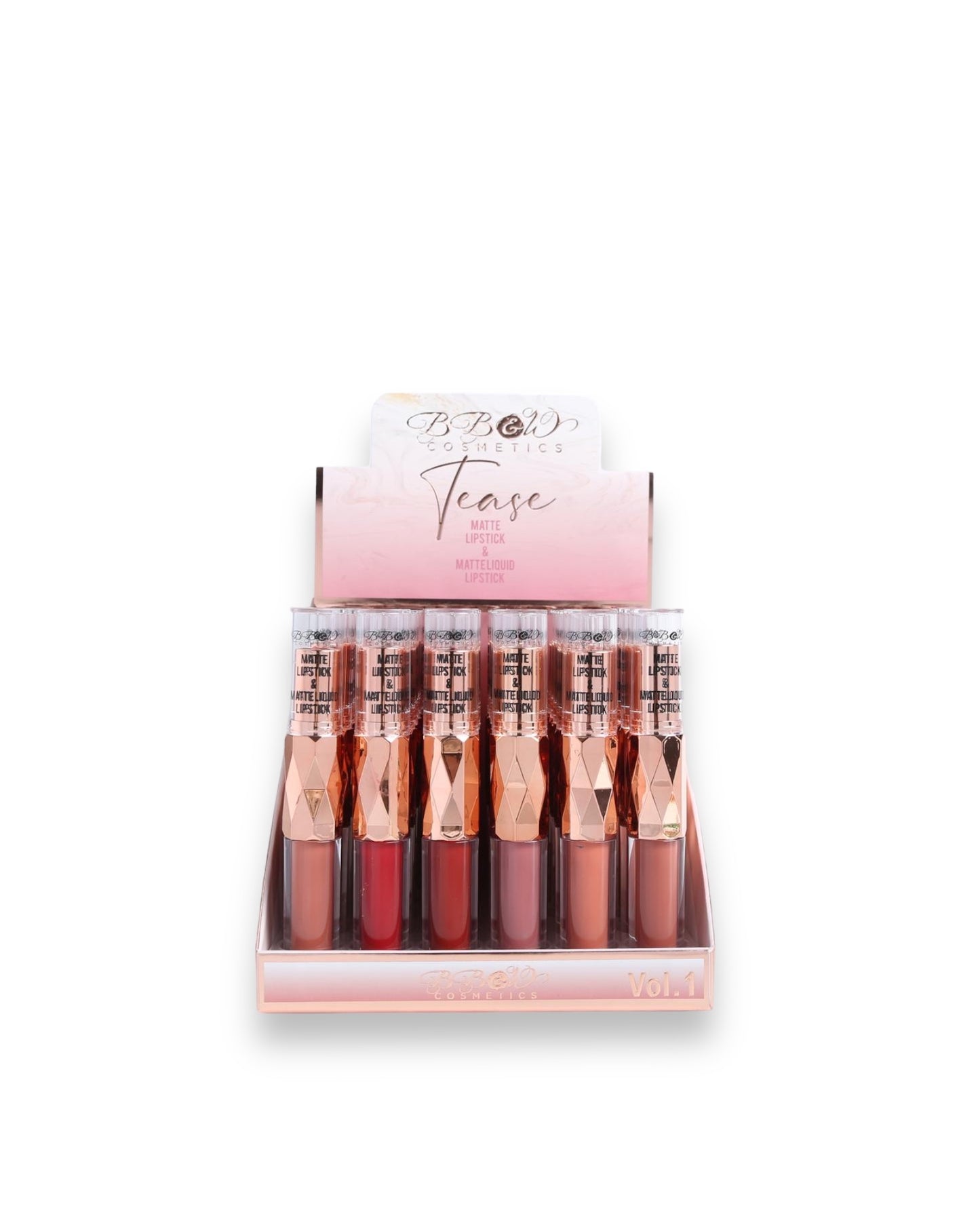 Tease Matte lipstick Vol.1 – BB&W Wholesale