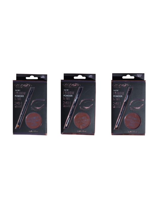 Eyebrow Pomade & Gel 24 hr. Display YL20020-